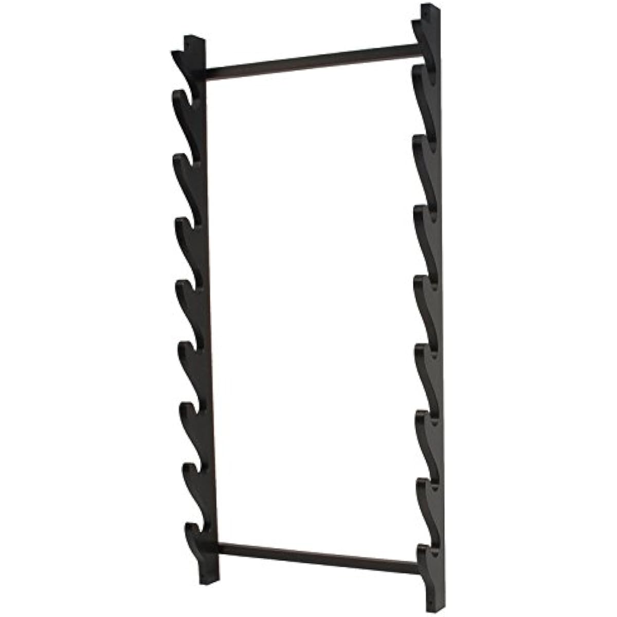 Wall-mounted sword stand for eight swords, assembled [ws-115] Art swords (cash on delivery not available)