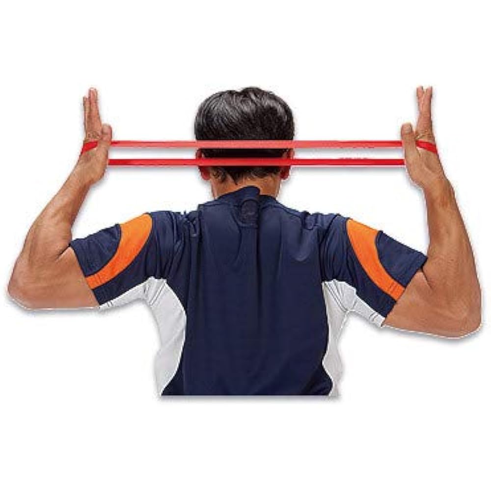CIBER Exercise Tone Loop X-LIGHT (Red) 10 pieces