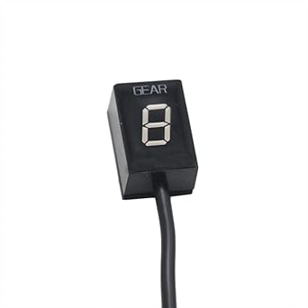 Speed Display Meter Waterproof 1-6 Lever Gear Position Display Plug & Renew Motorcycle Speed Counter ECU Engine for Suzuki Boulevard C50 Bandit
