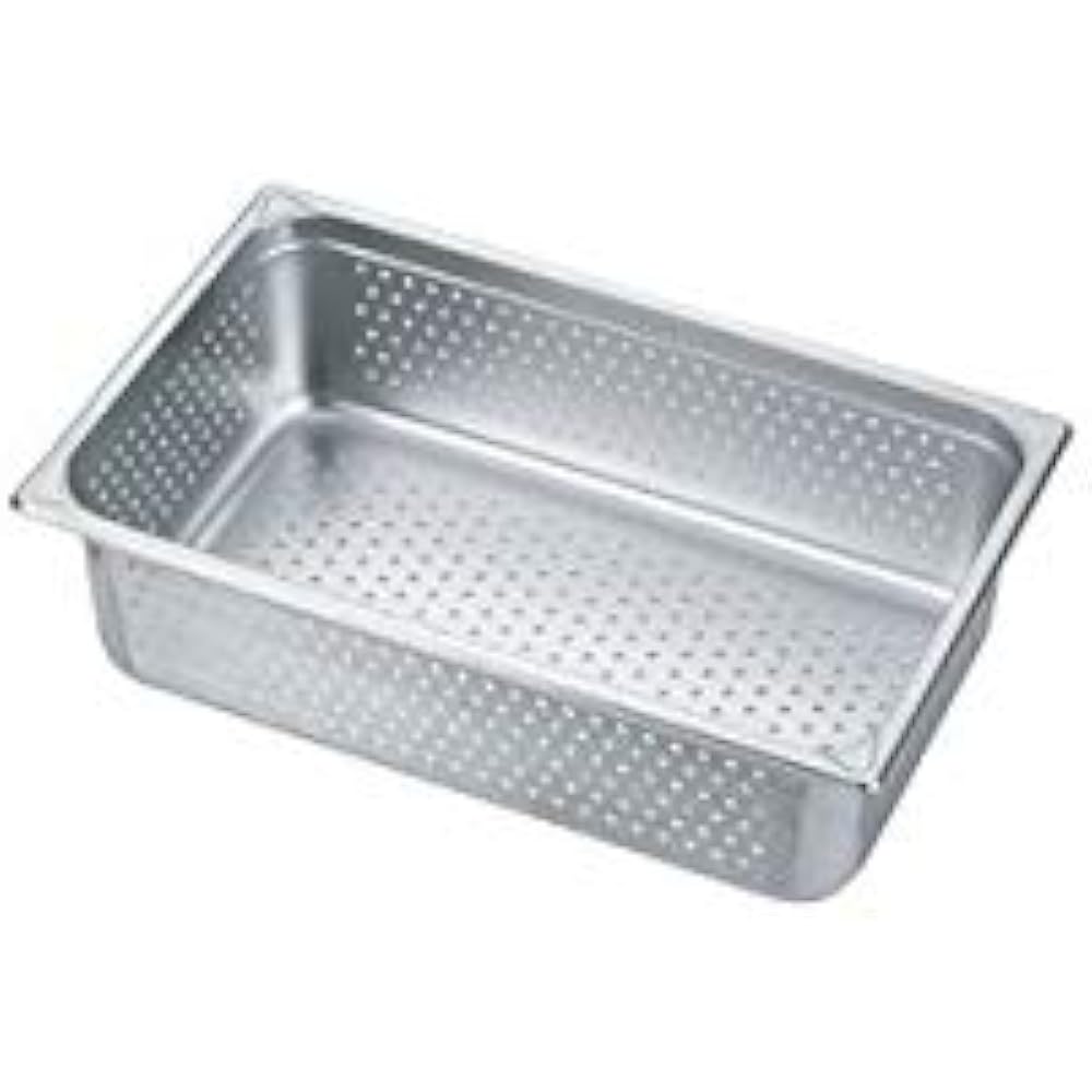 Kanda Hotel Pan Anaki 1/1 (53 x 32.5cm) Depth 20cm (7008PF) Commercial Use HG 18-8 Stainless Steel 034071