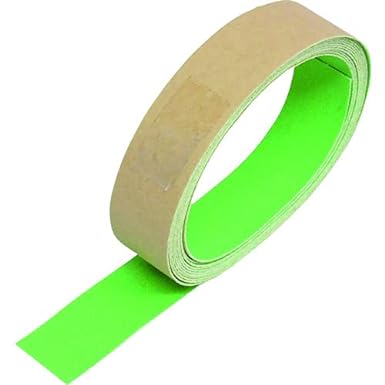 TRUSCO Fluorescent Non-Slip Tape Outdoor 100mm x 3m Zebra TKNS-100-ZB