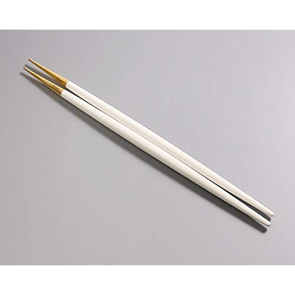 Cutipol GOA White Gold Chopsticks + Chopstick Rest Set G029GW