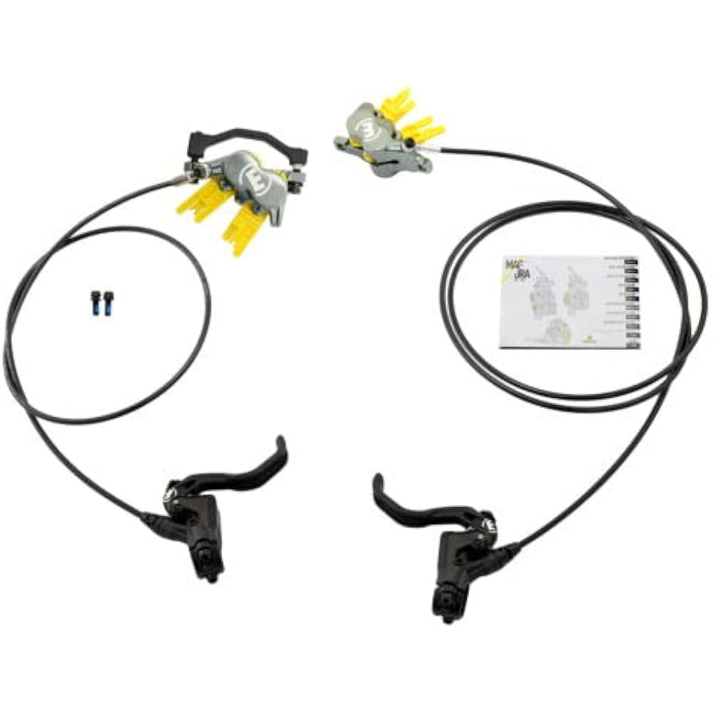 Magura MT7 Pro 4-Piston Post Mount Hydraulic Disc Brake Set (F+R) W/O Rotor, MG2630