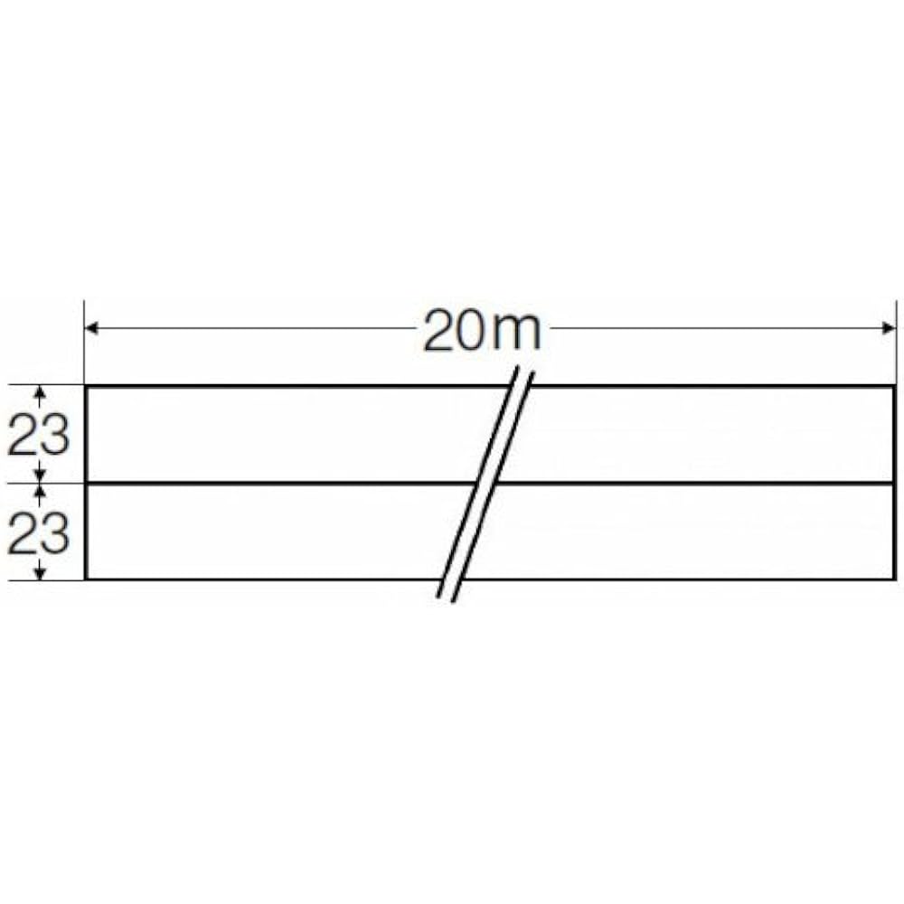 SANEI [For connecting reheating water heater and single circulation connection fitting] Pair hose 20M winding T420-86-15AX20