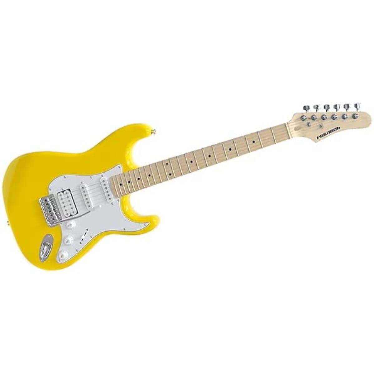 PLAYTECH Electric Guitar Stratocaster Type ST250 S-S-H Maple Yellow