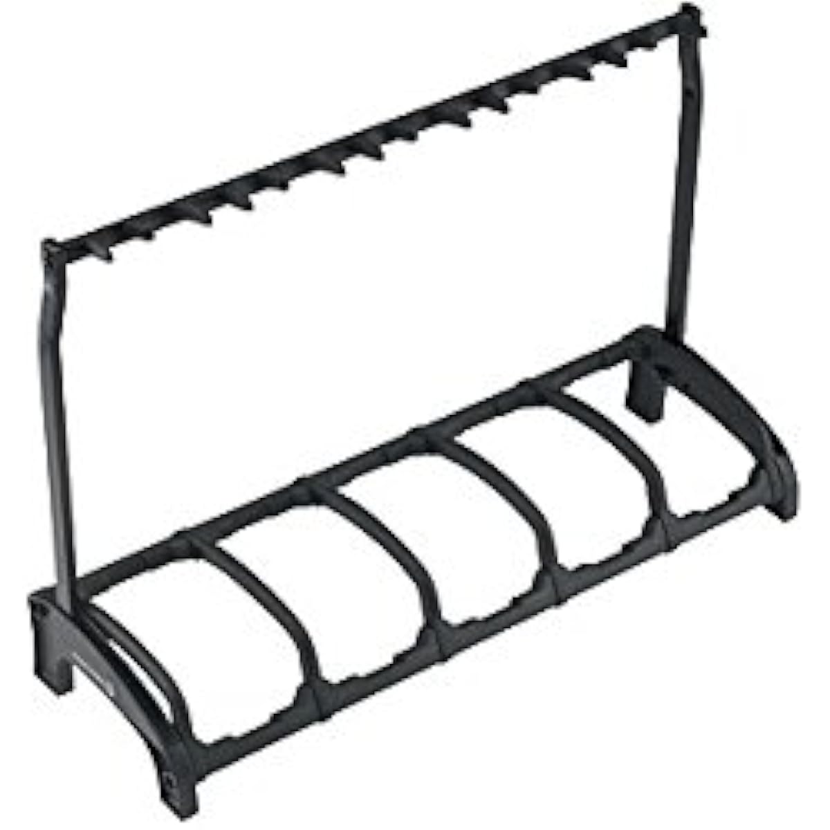 [Official Japanese Product] K&M 17515B Foldable 5-piece Guitar Stand with Pick Holder