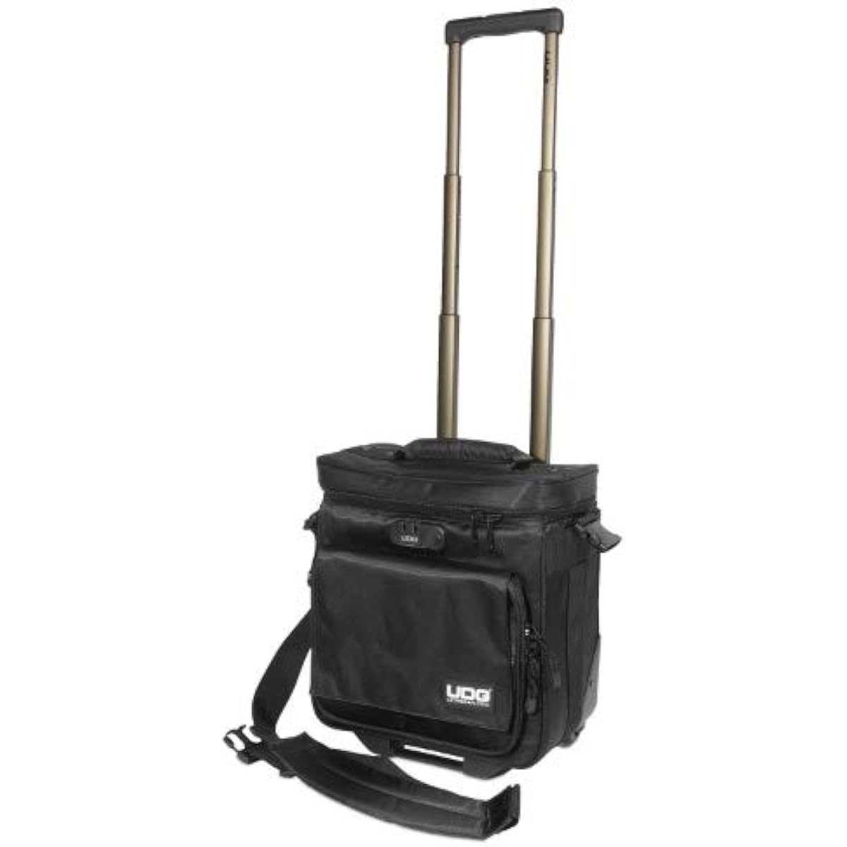 UDG Record Case U9870BL Trolley To Go Black Record Bag with Casters