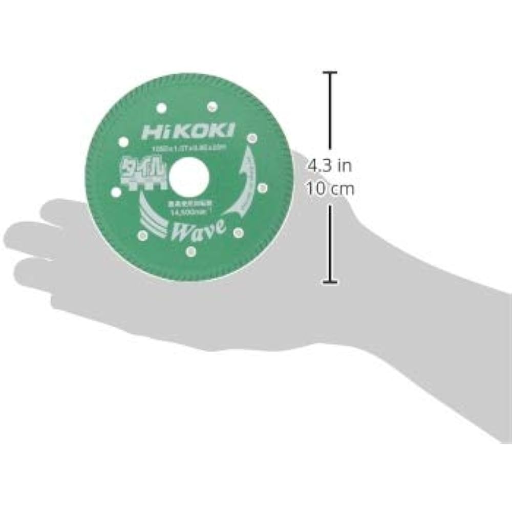HiKOKI Diamond Cutter 105mm x Hole Diameter 20mm for Disc Grinder and Tile 0032-4689