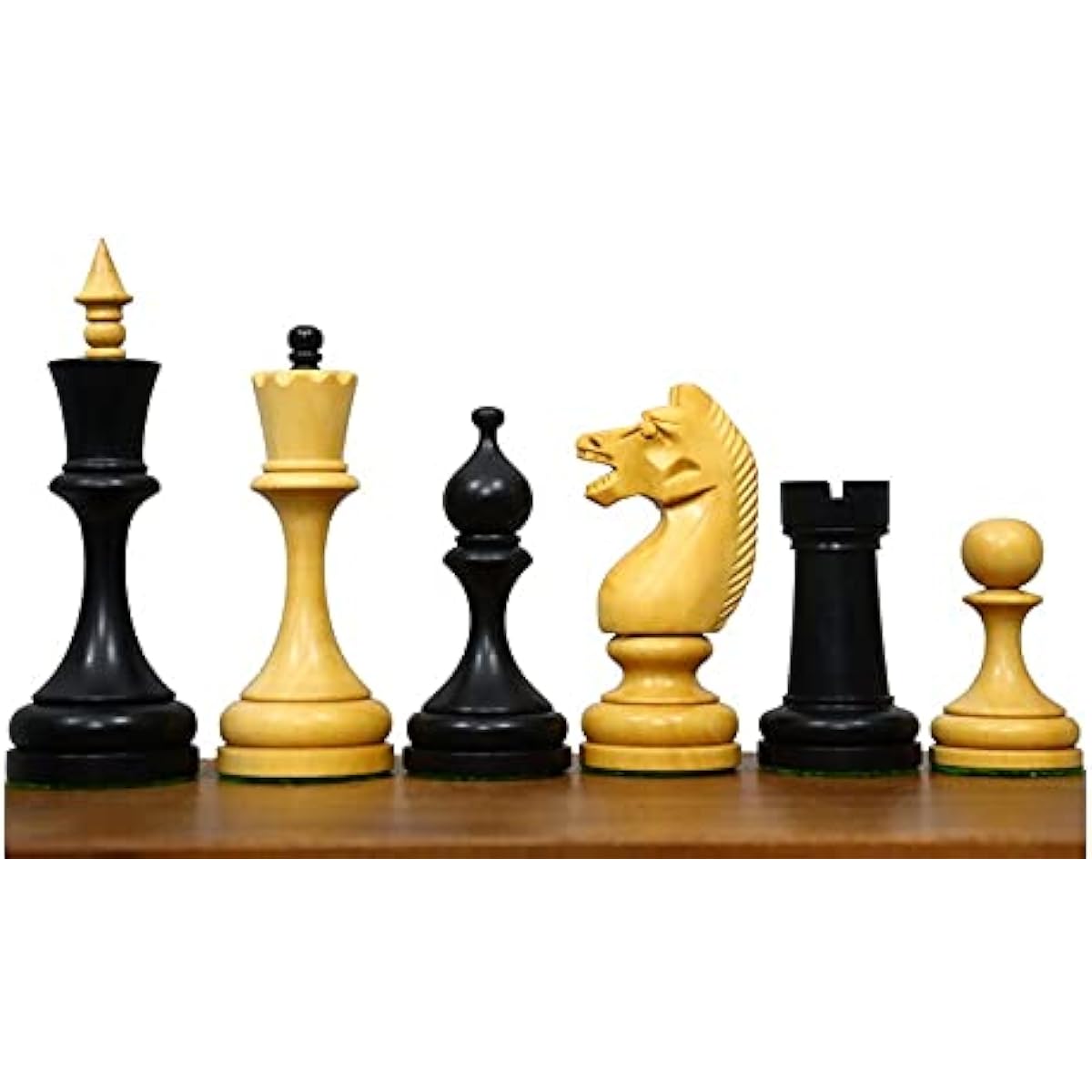 Circa 1960 Tournament Weighted Chess Piece Reproduction | Russian Soviet Luxury Chess Pieces | King 4.6 Inch