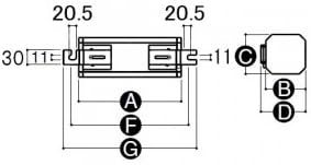 Eye Ballast for Metal Halide Lamp (FEC Multi Hiace) H10C2B51 1000W Low Power Factor 60HZ H10C2B51