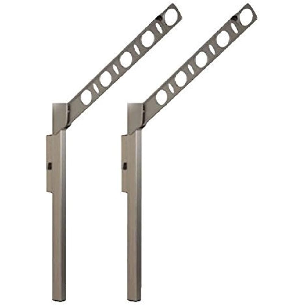 DRY/WAVE Movable clothes drying hardware for waist wall Arm length 550mm SF55 Stainless steel collar