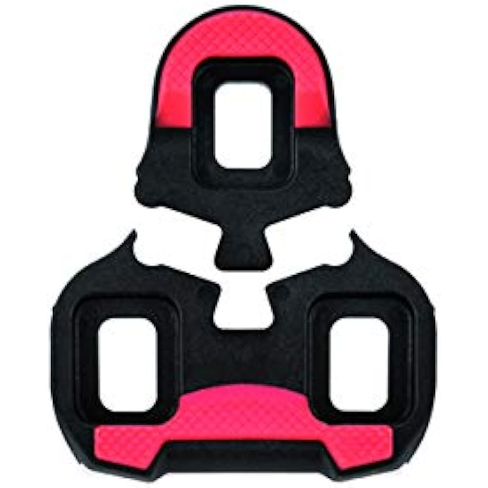 FTB 2 Piece Cleat 9 Degree Float Red LOOK KEO Compatible VP-ARC6(9)