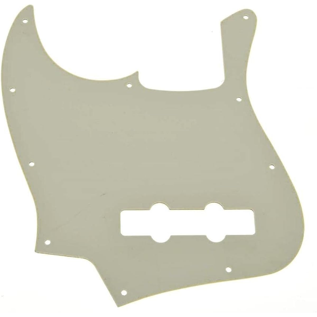 KAISH 4 String J Bass Style Pickguard Bass Pickguard Scratch Plate for Jazz J Bass Made in the USA Mexico Aged Pearl