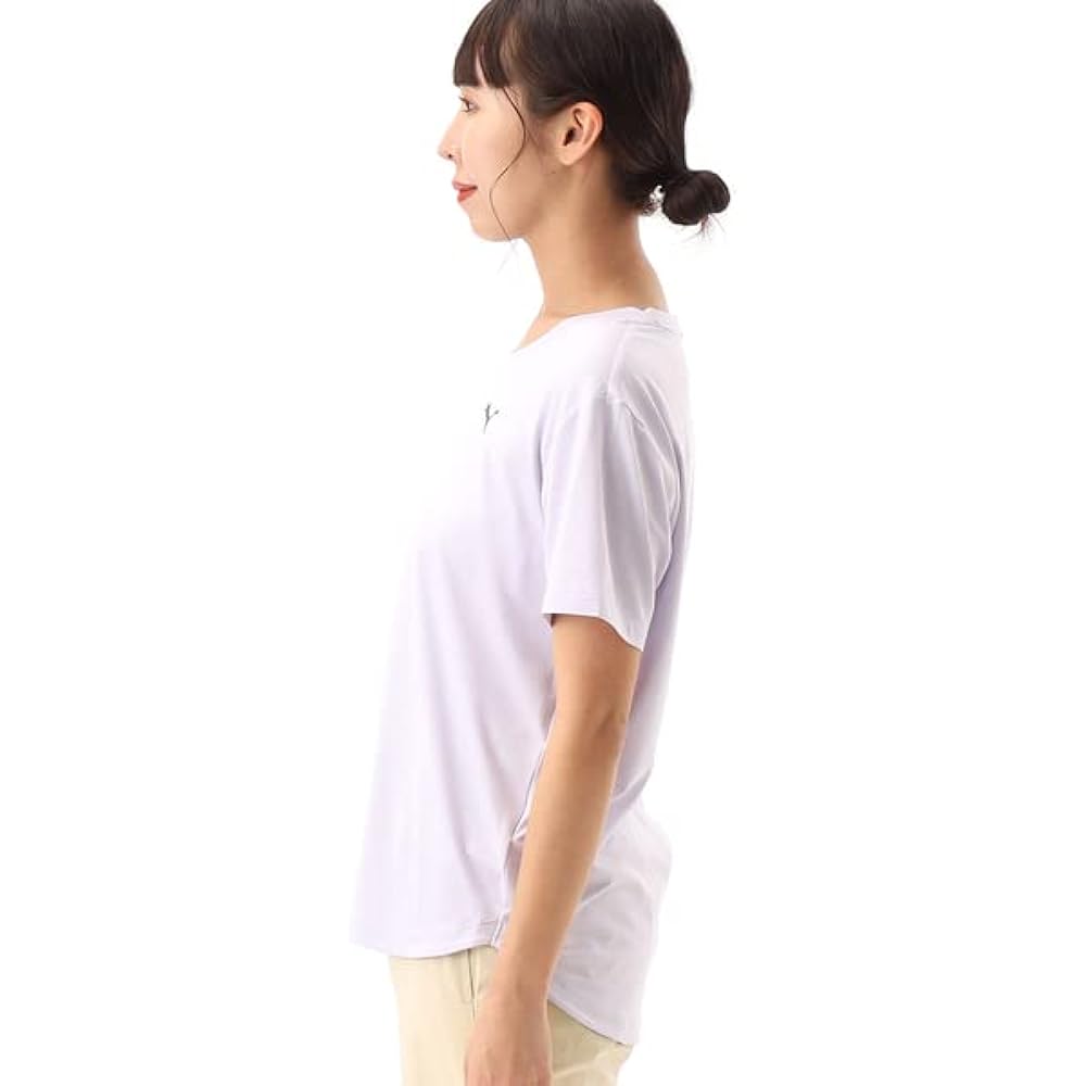 [PUMA] Yoga Studio Training Moisture Absorbent Quick Drying STUDIO YOGINI SS T-Shirt 523615 Women's