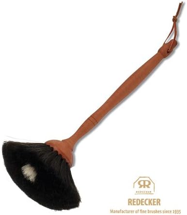 Redecker High-quality Goat Hair Dust Sweeper Black