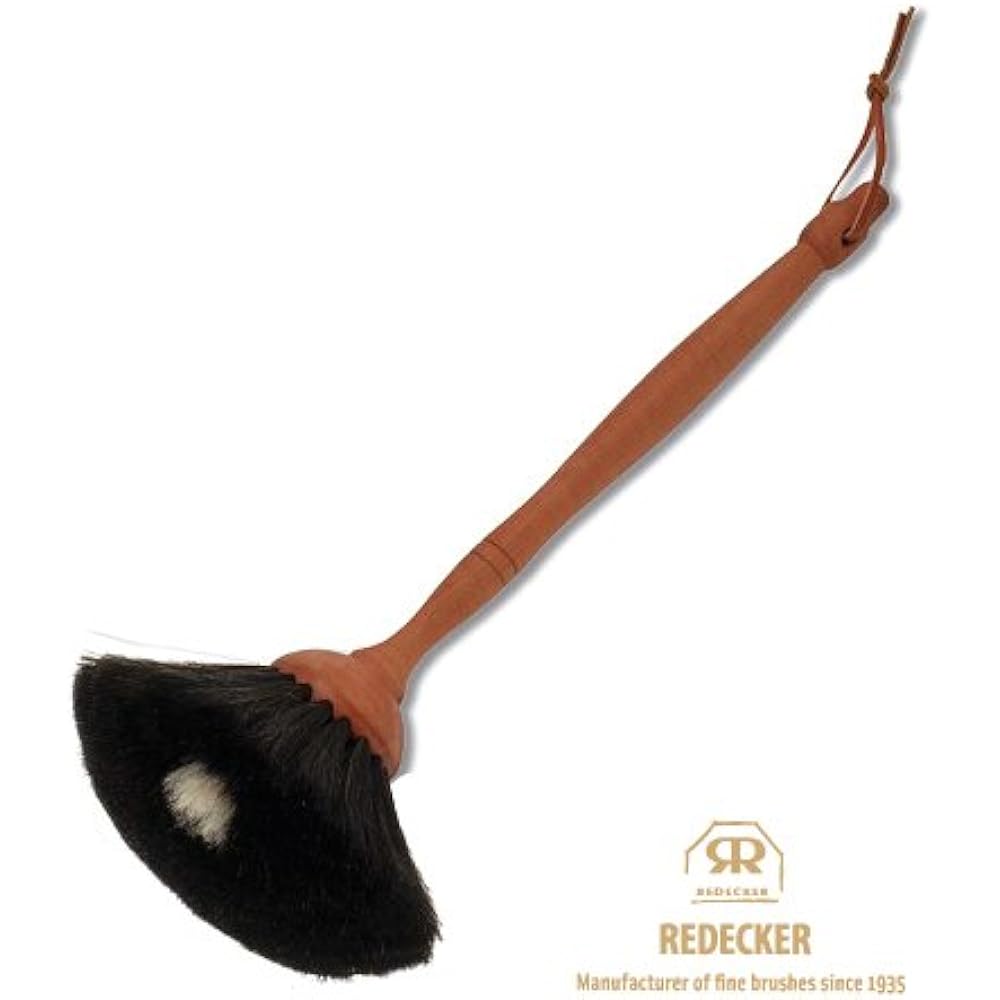 Redecker High-quality Goat Hair Dust Sweeper Black