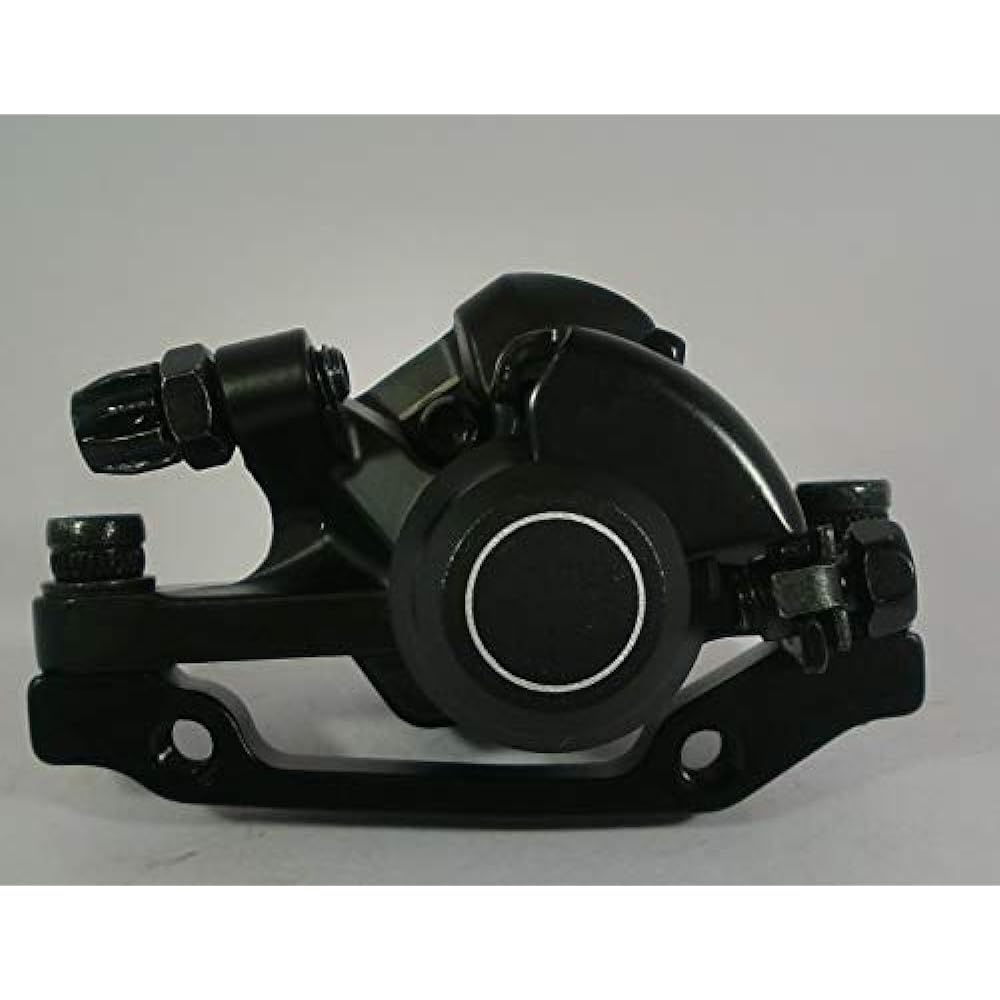 Shimano road bike mechanical disc brake BR-R317 black front and rear set IS mount adapter included 963