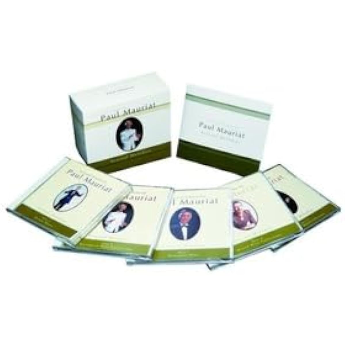 Paul Mauriat Eternal Melodies 5 CD set, 90 songs, separate commentary book, folding box case