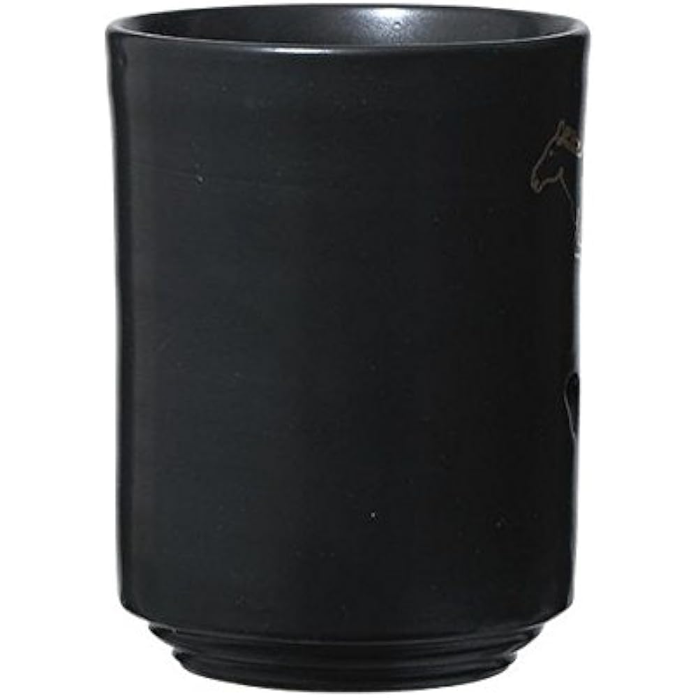 Ohori Soma Ware Matsunaga Kiln KACHI-UMA08 by Satomi Nakano 60th Birthday Gift Present Tea Cup Stylish Double Heat Retention
