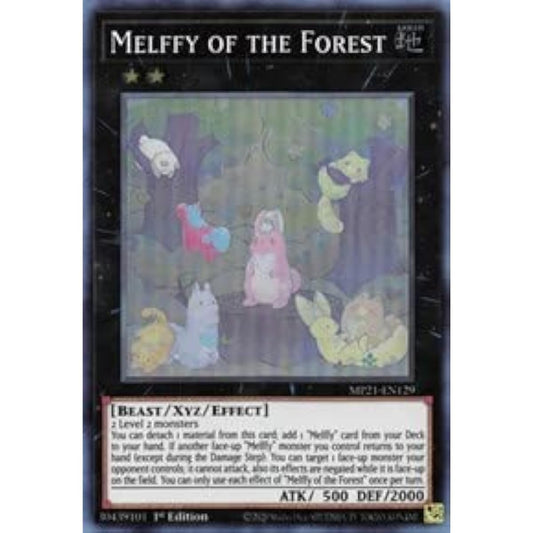 Melophy of the Forest - MP21-EN129 - Super Rare - First Edition