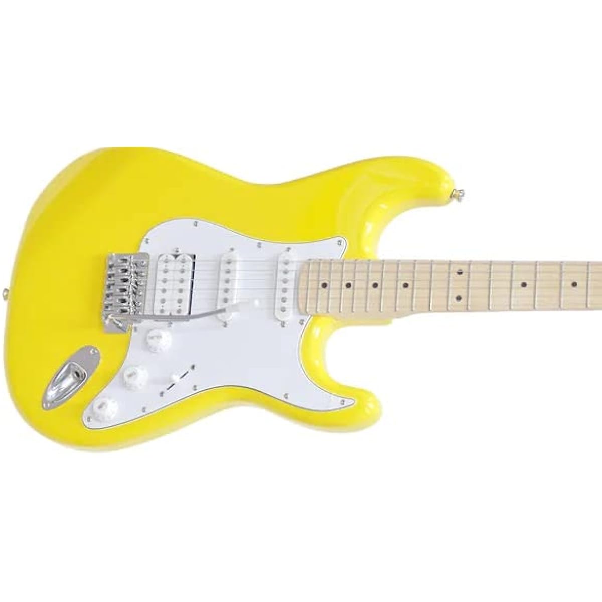 PLAYTECH Electric Guitar Stratocaster Type ST250 S-S-H Maple Yellow