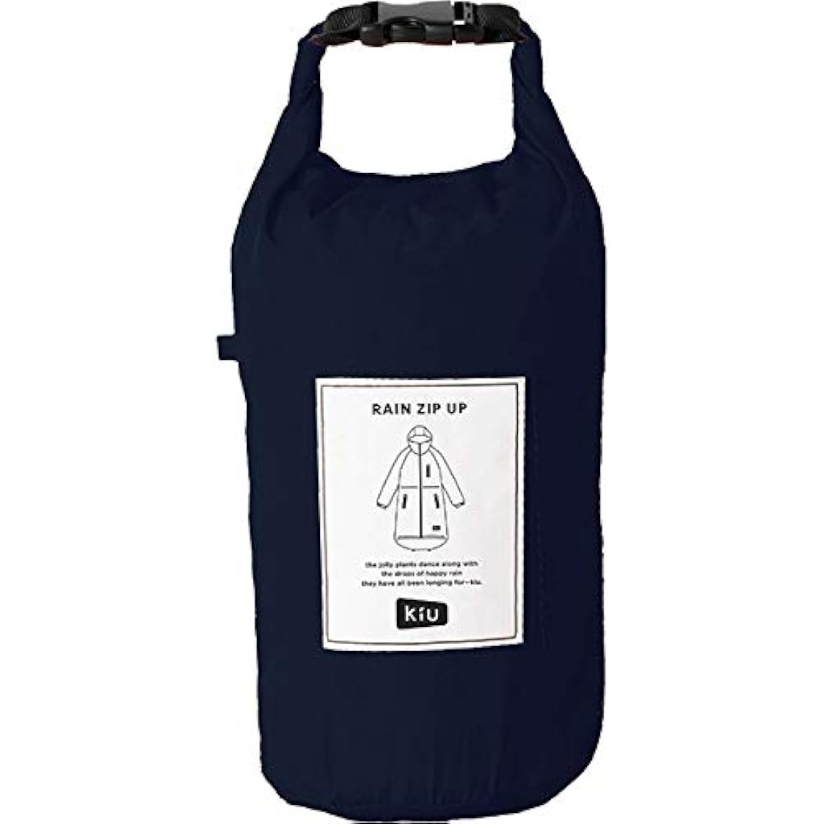 KiU Rain Zip Up K116-910 Rain Zip Up Navy