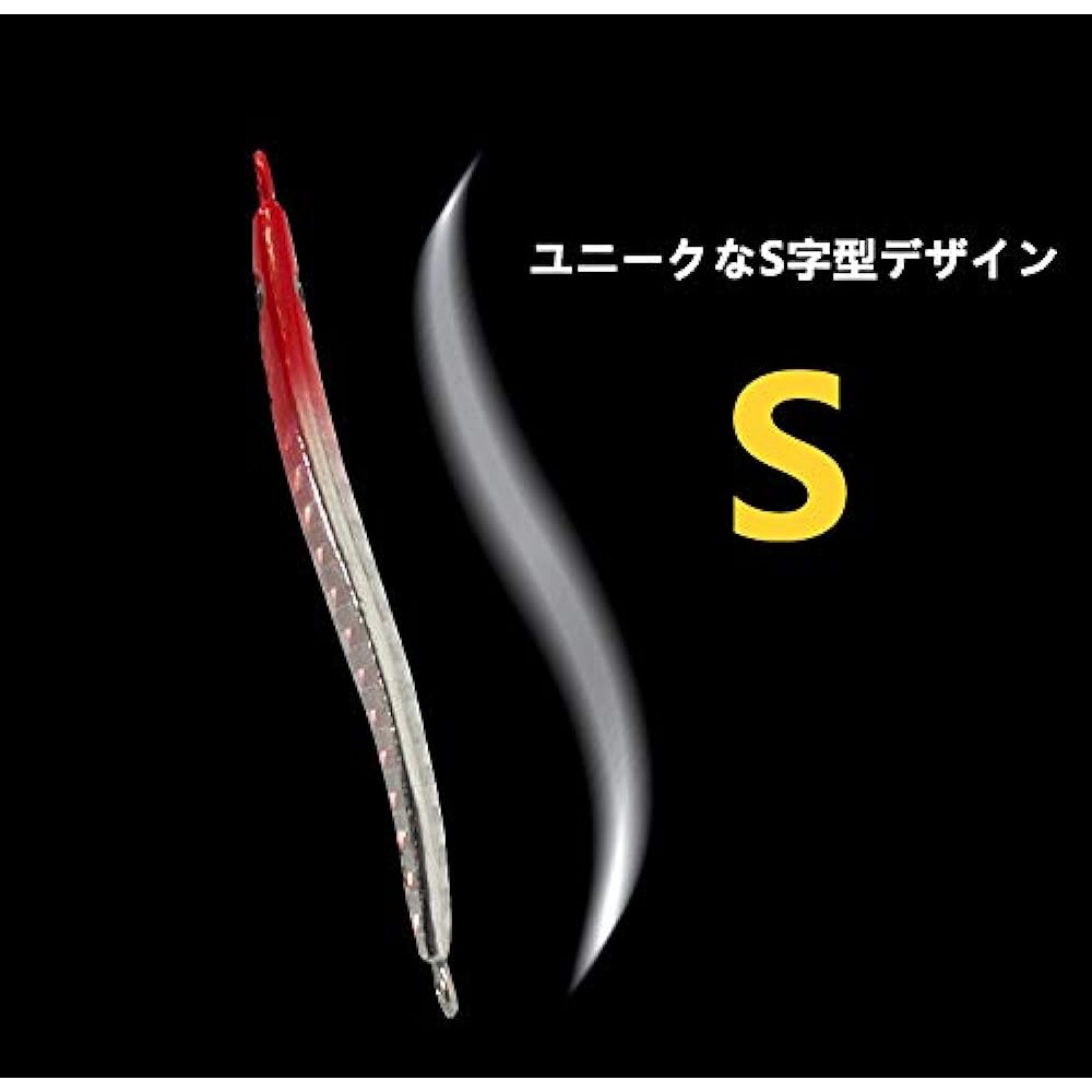 EternalStars Metal Jig Lure Metal Jig Set 15g 20g 30g 40g 60g 80g 100g 120g 150g 180g 200g Lure Set, Sea Bass Lure Spoon Lure, Trout Lure Set, Metal Jig Lure Set, Jig Spoon Lure Set Fishing Spoon 5 Pieces Different Colors