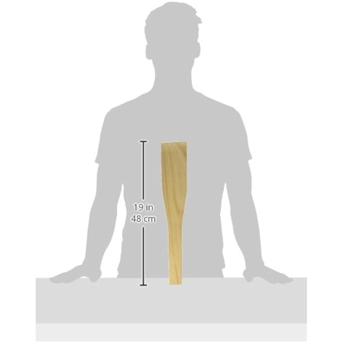 Winco Wooden Stirring Paddle 18 inch