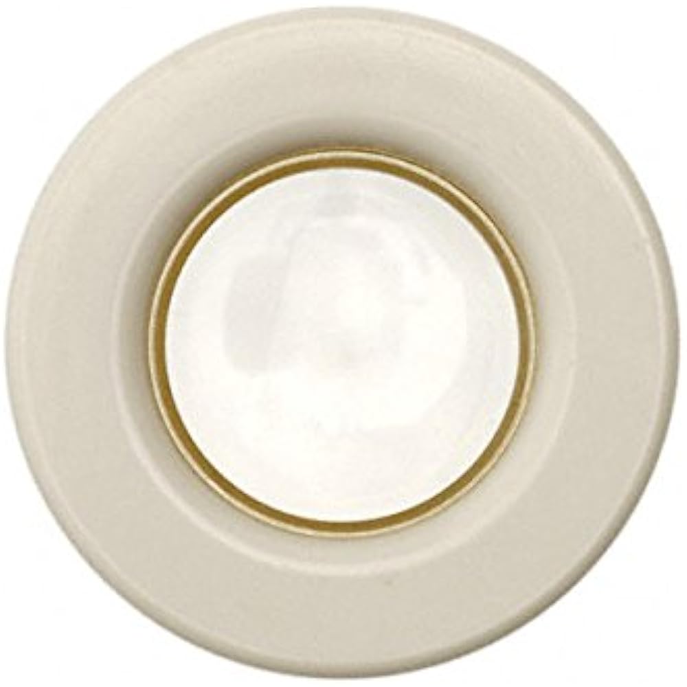 Bidoor VP-10 Round MINI Light Window Ivory - (Special Sale) 20 Pairs