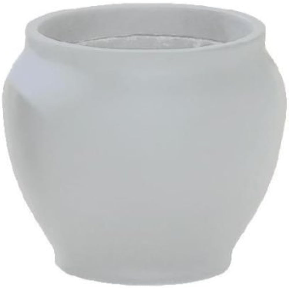 Yamato Plastic Pot Cover & Pot Flower Pot Bottom Perforated φ460 x H380 T-46 White