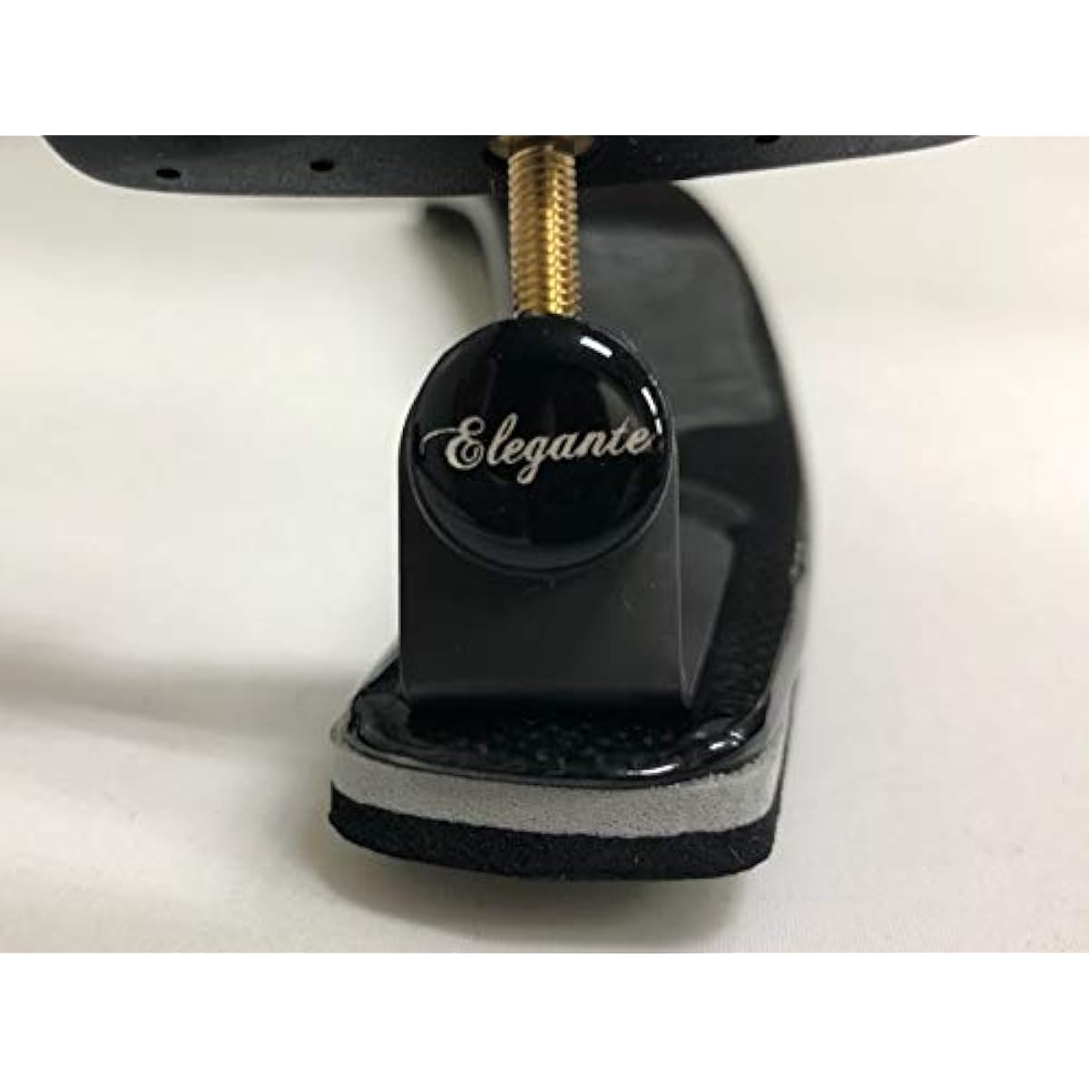 Pedi Violin Shoulder Rest Elegante, Lightweight, Carbon and Titanium, Black