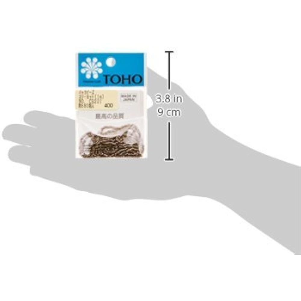 TOHO Three-cut beads, 6 bundles, threading beads, outer diameter approx. 2.2mm, CR-770, 60m