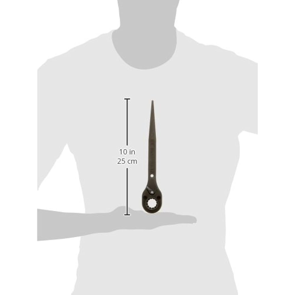 Koken Ratchet with double-ended tip (short) 17mm x 21mm 171S-17X21