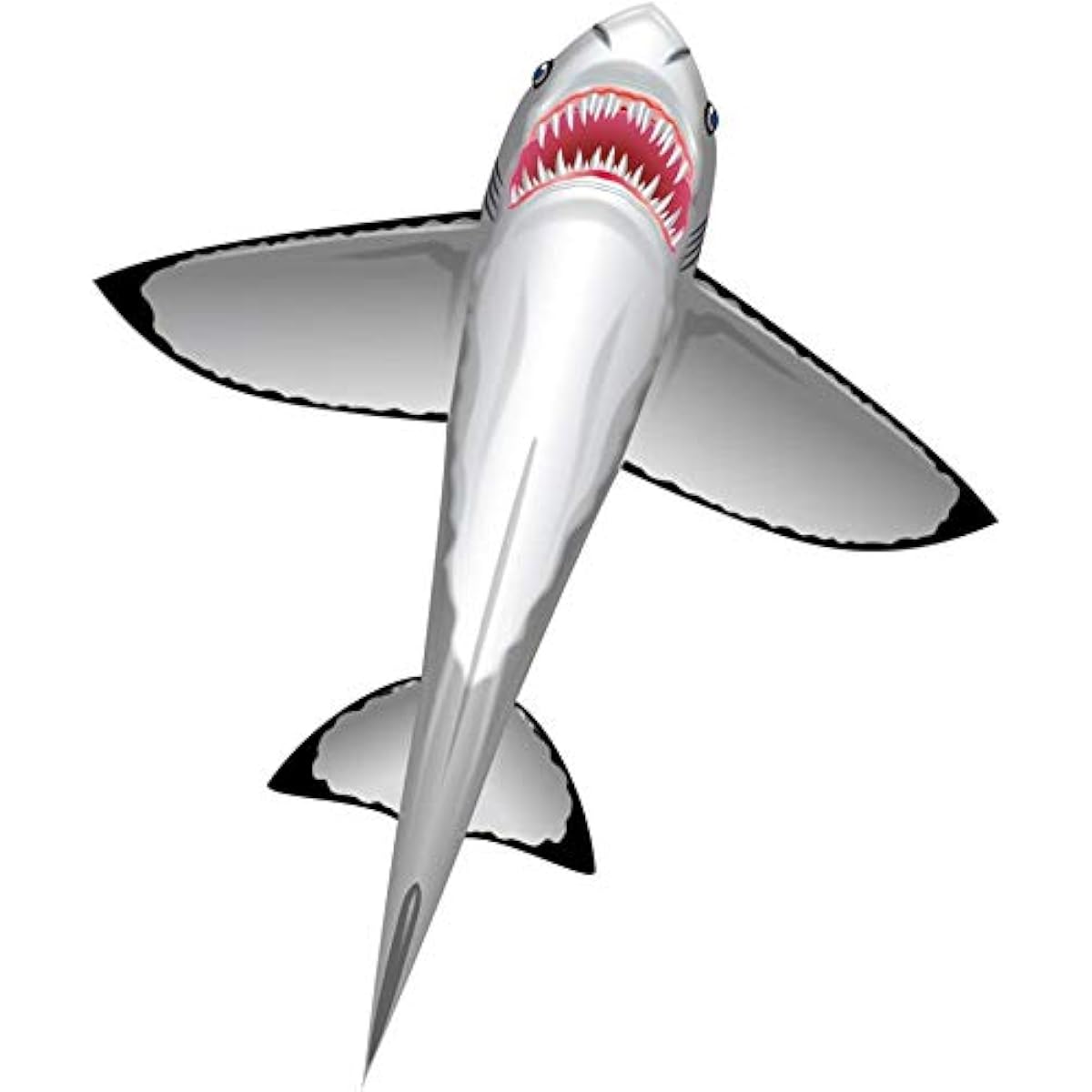 WindnSun SeaLife Great White Shark Nylon Kite-60 Inches Tall by BRAIN STORM KITES