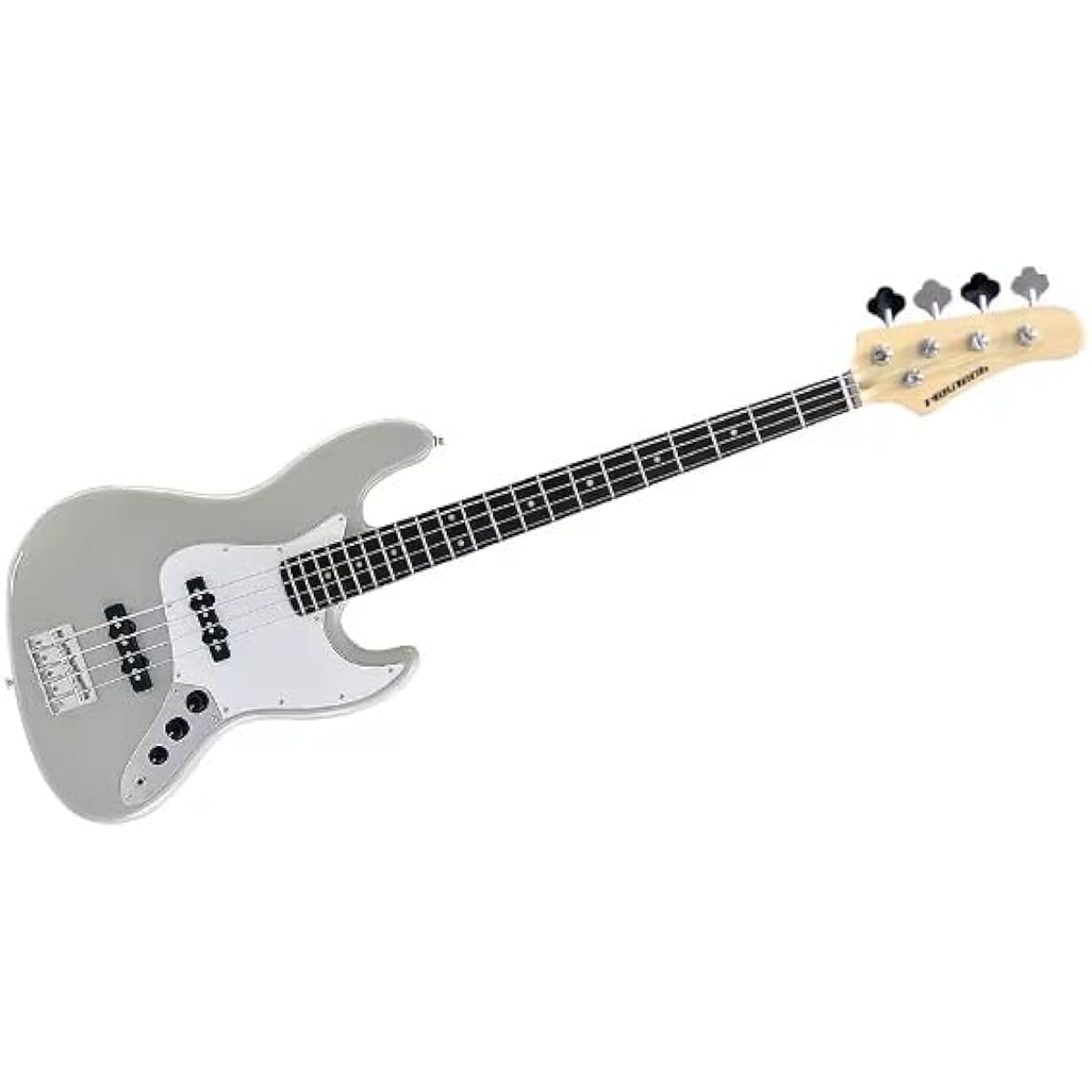 PLAYTECH Electric Bass Jazz Bass Type Gray