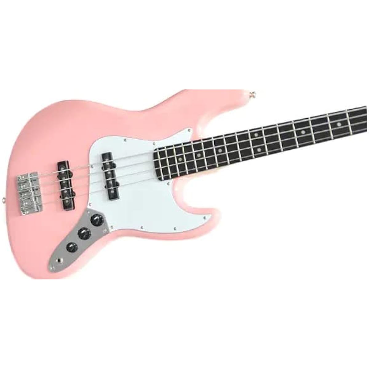 PLAYTECH Electric Bass JB Type PINK