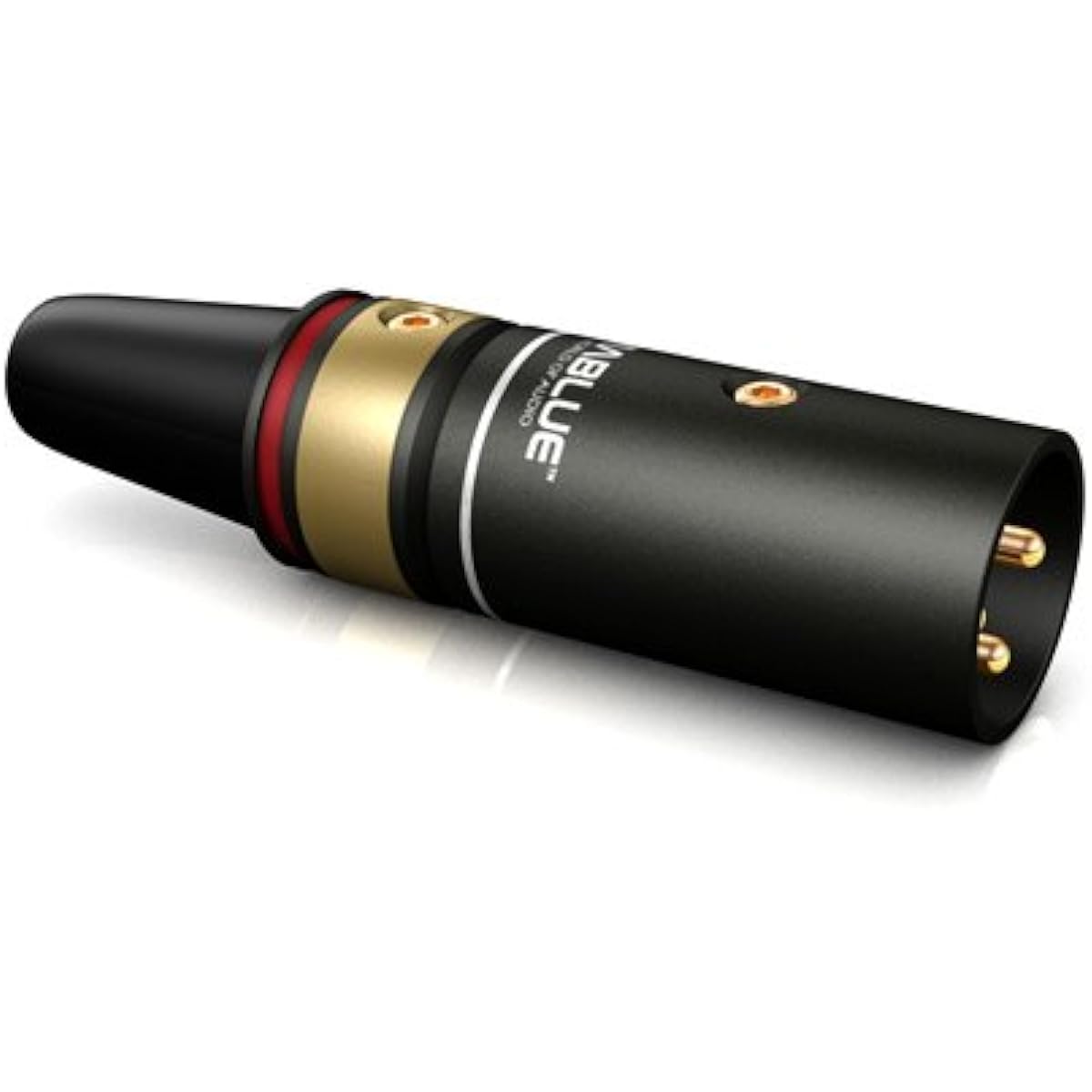 VIABLUE NF-S1 Silver Quattro Quadruple Shield High End XLR/Canon Balanced Cable (1.5m, Red)