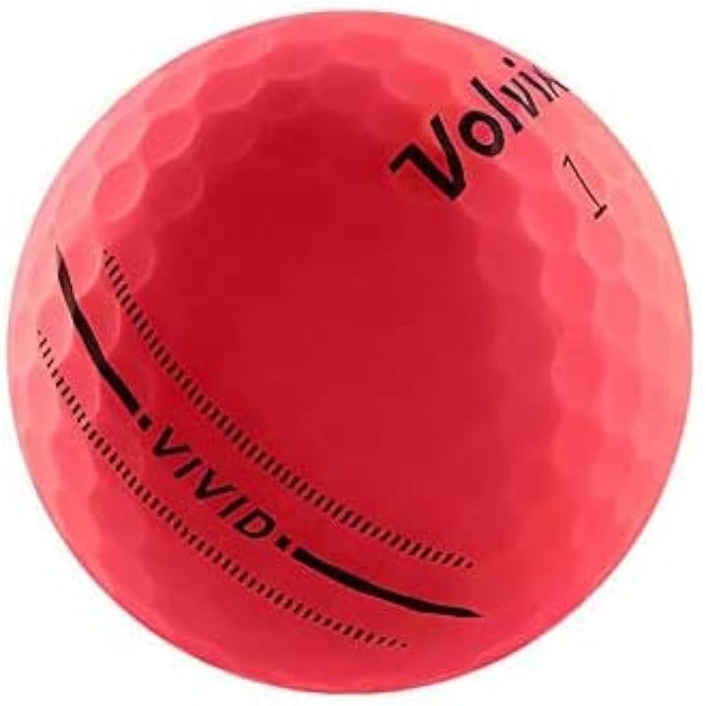 2022 Volvik Golf Ball VIVID 22 Pink