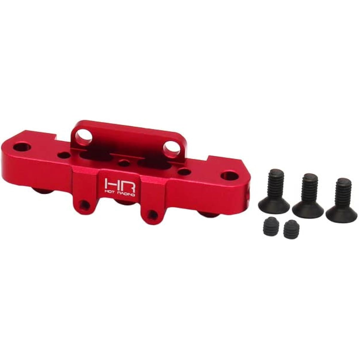 Hot Racing AON08FFB02 Aluminum Super Basher Front Bumper Mount