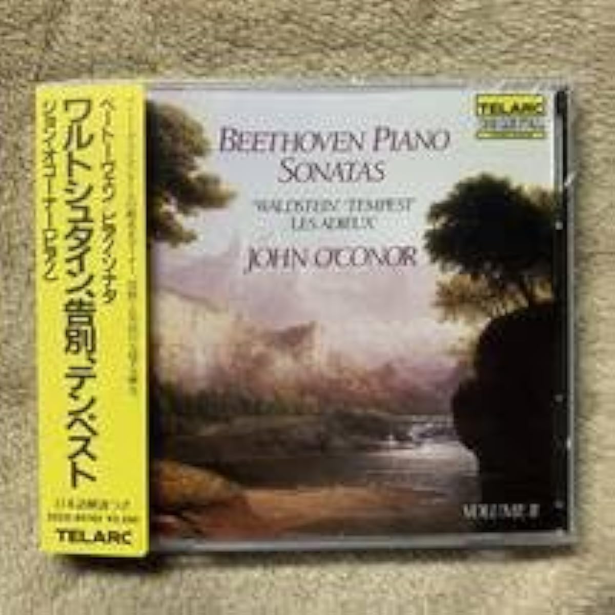 CDTELARC CD-80160 O'Connor Beethoven Piano Sonata Waldstein Tempest Farewell Item