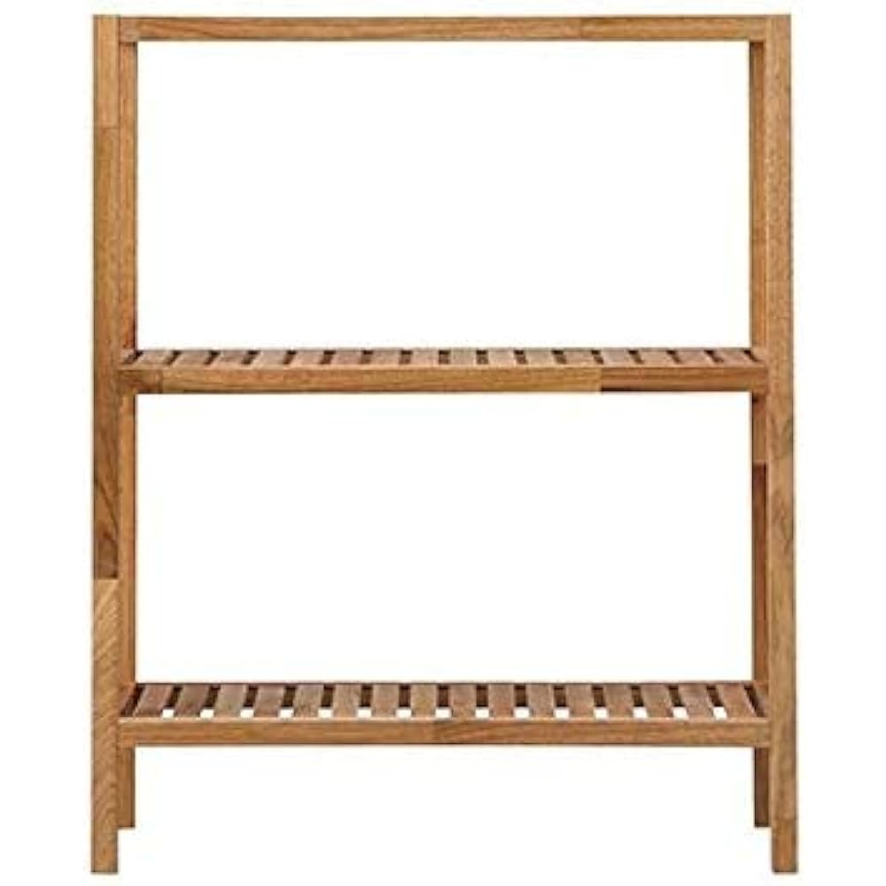 Francfranc Min Shelf Wide S Natural (W650xH845) Rack Natural Wood Wooden Shelf Wall Shelf