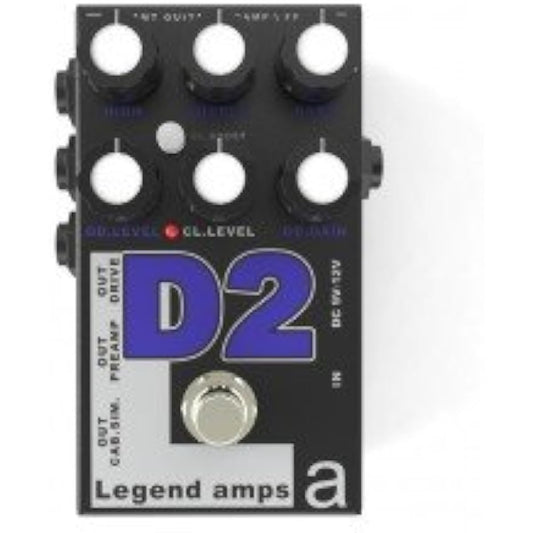 AMT Electronics D2 Legend Amp 2 Series Guitar Effector Preamp Overdrive [Parallel Import]