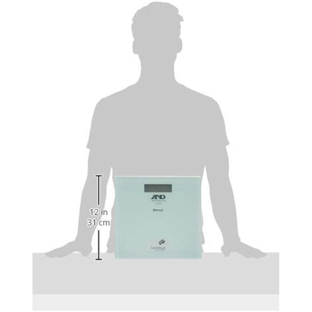 A&D Weight scale that can be connected to a smartphone Bluetooth compatible BLE (ultra low power) specification UC-352BLE