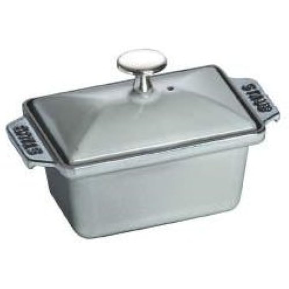 staub "Half Terrine Black 15x11cm" Terrine Pot Pot IH Compatible [Authorized Japanese Product] Specialty 40509-571