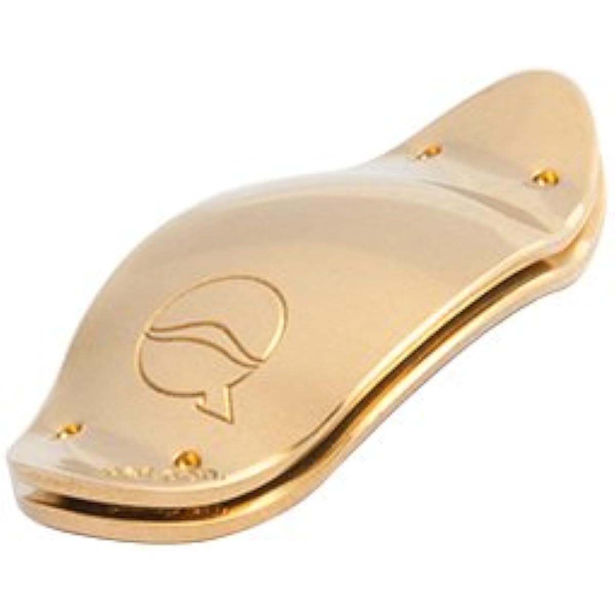 lefreQue Authorized Distributor RedBrass+Goldplated 33mm [Rubber band sold separately] Acoustic improvement item for wind instruments LeafleQue
