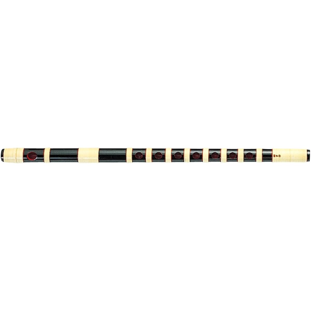 Ooka Shizan Shinobue C type Shishida rattan double winding (inside red painted) 7 holes 7 tunes