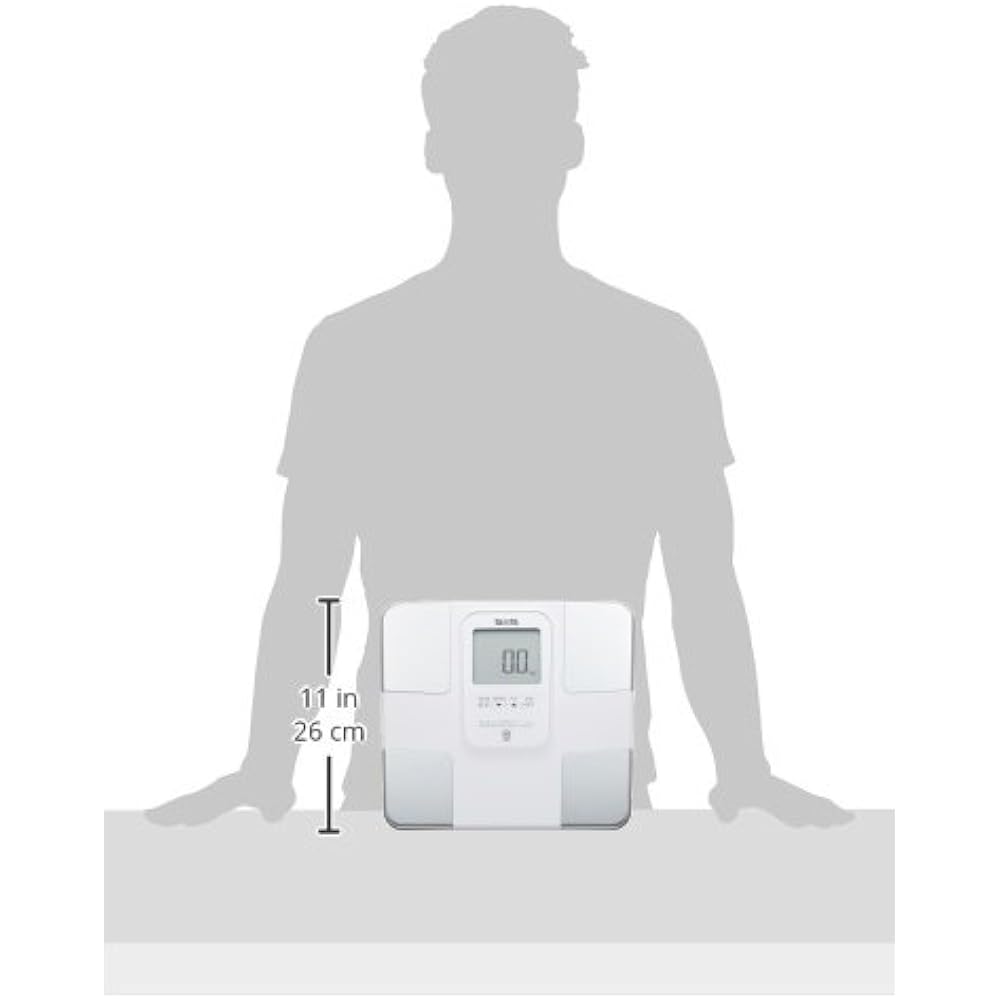 Tanita Body Composition Meter BC-761-WH (White) Easy measurement with Pita function/Measurement support with My Support function