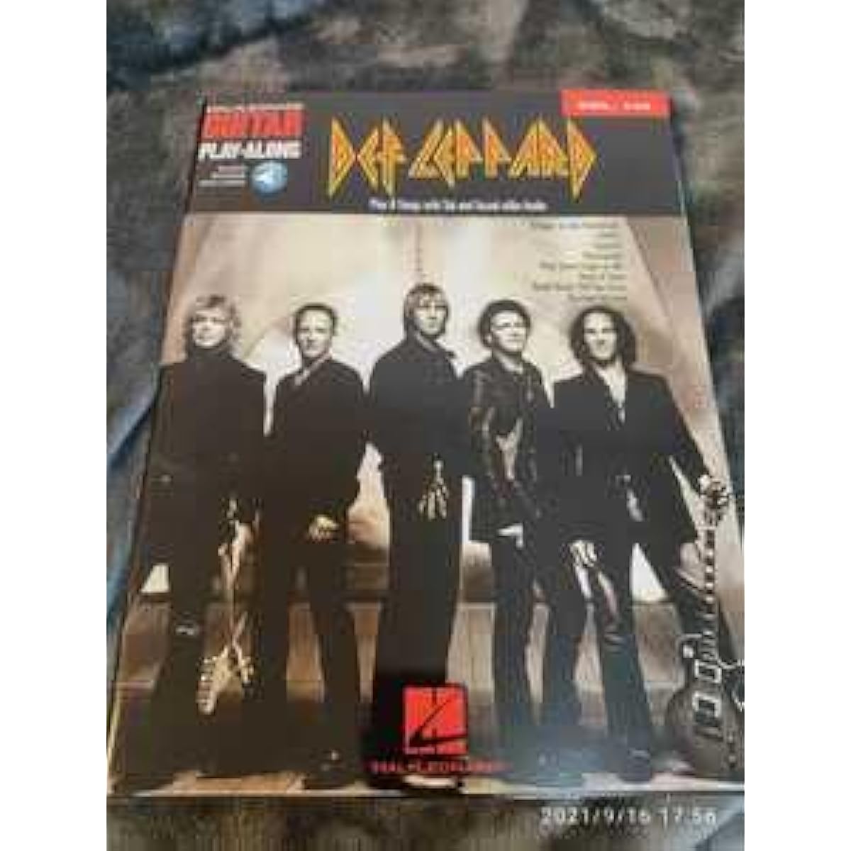 Def Leppard Guitar score (TAB, audio download included)