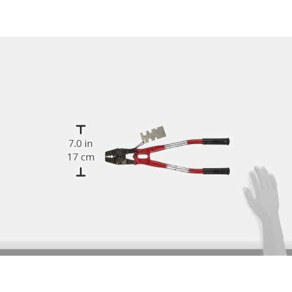 Arm Sangyo ARM Hand Swager Red 43.79 x 11.99 x 2.21 cm 1 piece