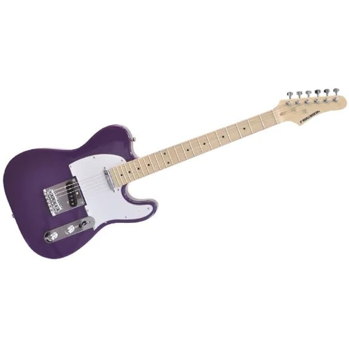 PLAYTECH Electric Guitar TL Type Maple Purple